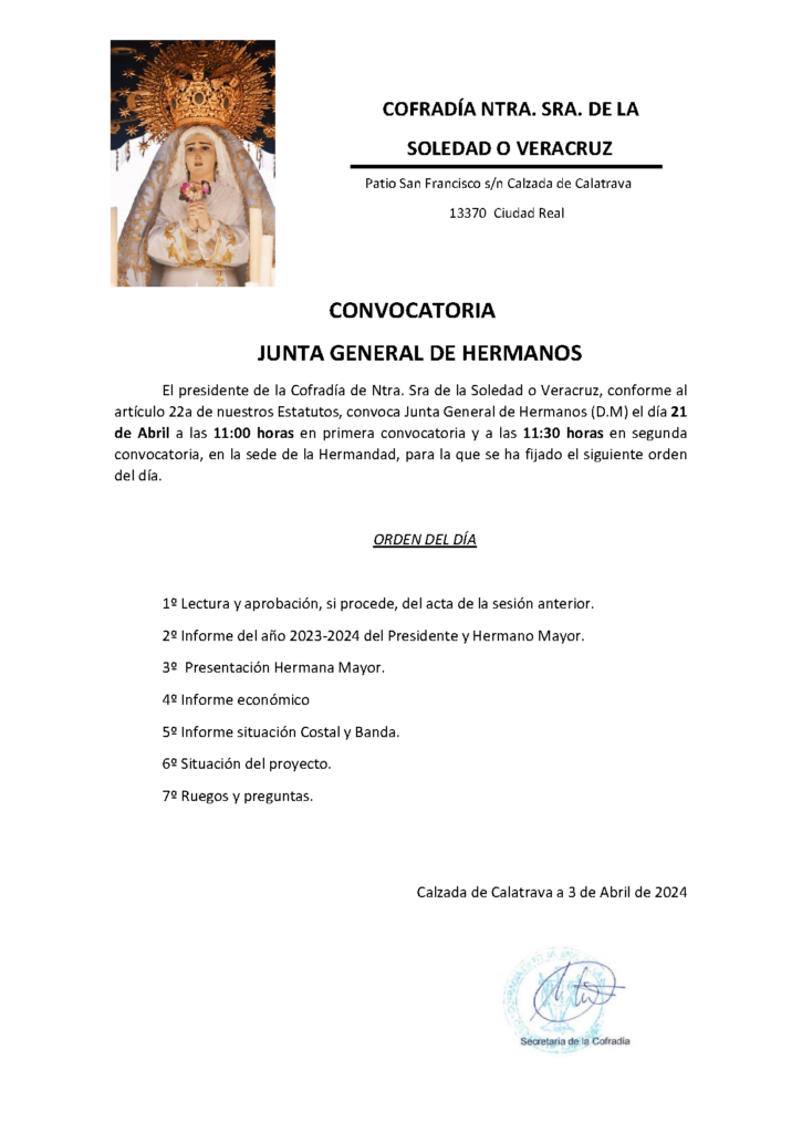 Junta General 2024